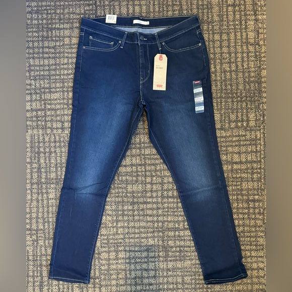 New w/ Tags Levi's Women's 711 Skinny Jeans Size 33x30