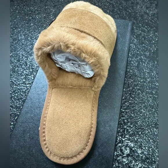 LUXE Women's Muchas Lite Slipper New w/ Box Chestnut Size 9