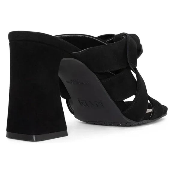 NYDJ Women's Loreri Suede Flared Block Heel New w/ Box Size 10