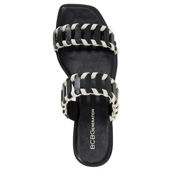 BCBGeneration Women's Fashion Flat Sandal New w/ Box Size 6.5