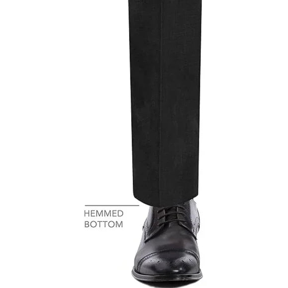 Calvin Klein Men's Slim Fit Suit Pants, Jerome, Black 40x30 Little Knits Calvin Klein Men's Slim Fit Suit Pants, Jerome, Black 40x30 Little Knits