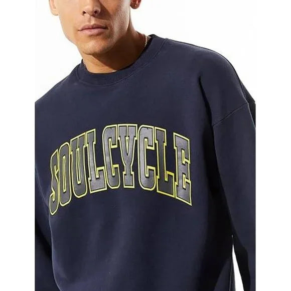 Soul By SoulCycle Unisex Sam Classic Crew Neck Sweatshirt Size L