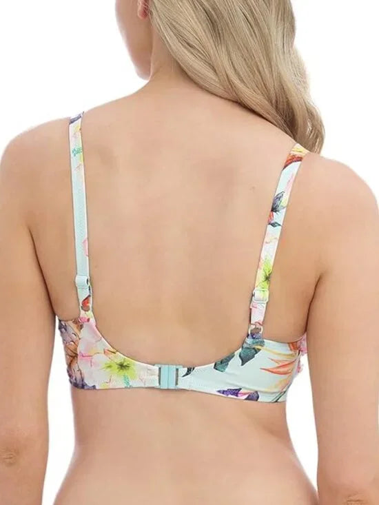 New w/ Tags Fantasie Women's Paradiso Underwire Gathered Full Cup Bikini Top Size 32I