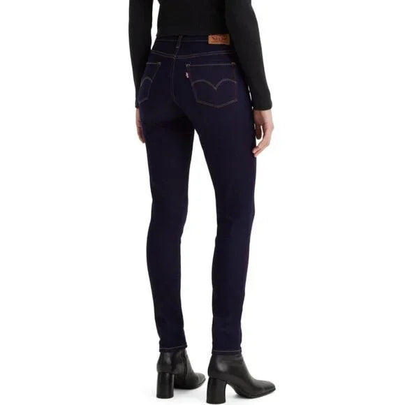 New w/ Tags Levi's Women's 311 Shaping Skinny Jeans Darkest Sky 16 Short