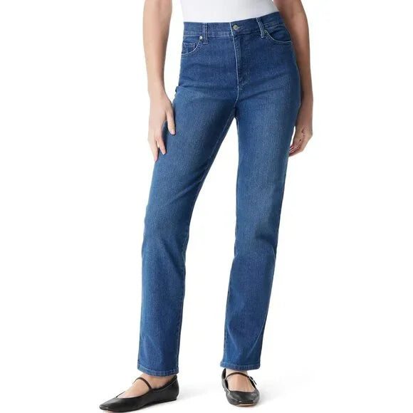 New w/ Tags 2-Pair Gloria Vanderbilt Women's Classic Tapered Amanda Jeans 8P Average
