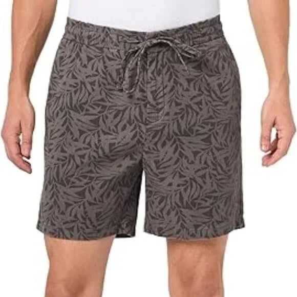 New w/ Tags John Varvatos Men's Daryl Shorts Color Licorice Size 28