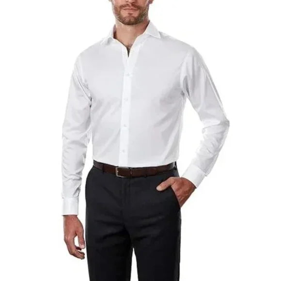 New w/ Tags Calvin Klein Steel + Regular-Fit Herringbon Size 17 32-33