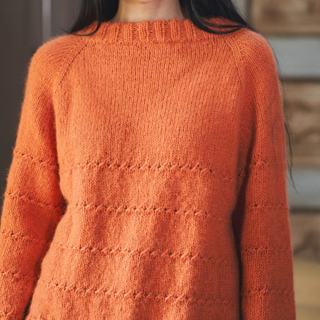 A FREE Laines du Nord Pattern - SWEATER WITH SLITS (PDF) (Link in description)