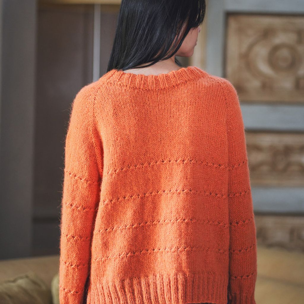 A FREE Laines du Nord Pattern - SWEATER WITH SLITS (PDF) (Link in description)