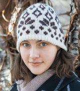 A Berroco Ultra Alpaca Pattern - Marguerite Hat PDF knitting pattern sale at Little Knits