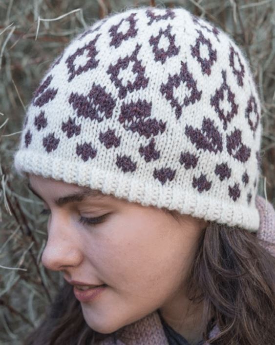 A Berroco Ultra Alpaca Pattern - Marguerite Hat (PDF)