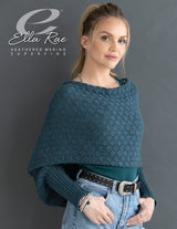 An Ella Rae Heathered Merino Pattern - Marianna Bolero (PDF)