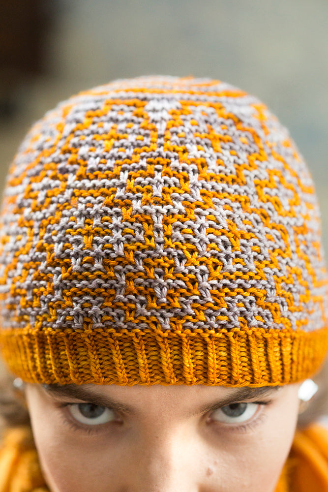A Malabrigo Arroyo Pattern - Mariscala Hat - Free with purchase of two skeins of Arroyo - one per customer (Print Pattern)