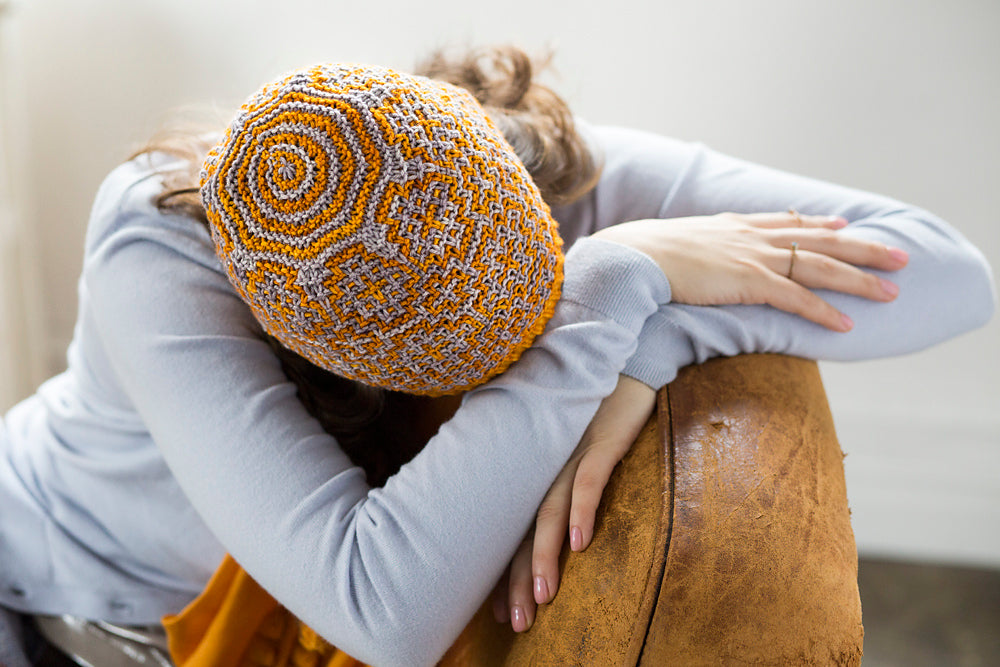 A Malabrigo Arroyo Pattern - Mariscala Hat - Free with purchase of two skeins of Arroyo - one per customer (Print Pattern)