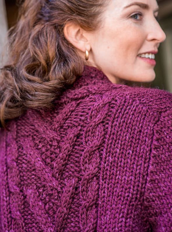 A Berroco Lanas Quick Pattern - Marsali Cardigan (PDF)