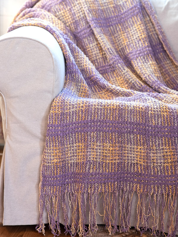 A Berroco Vivo and Meraki Pattern - Martha Blanket (PDF)