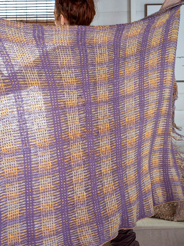 A Berroco Vivo and Meraki Pattern - Martha Blanket (PDF File)