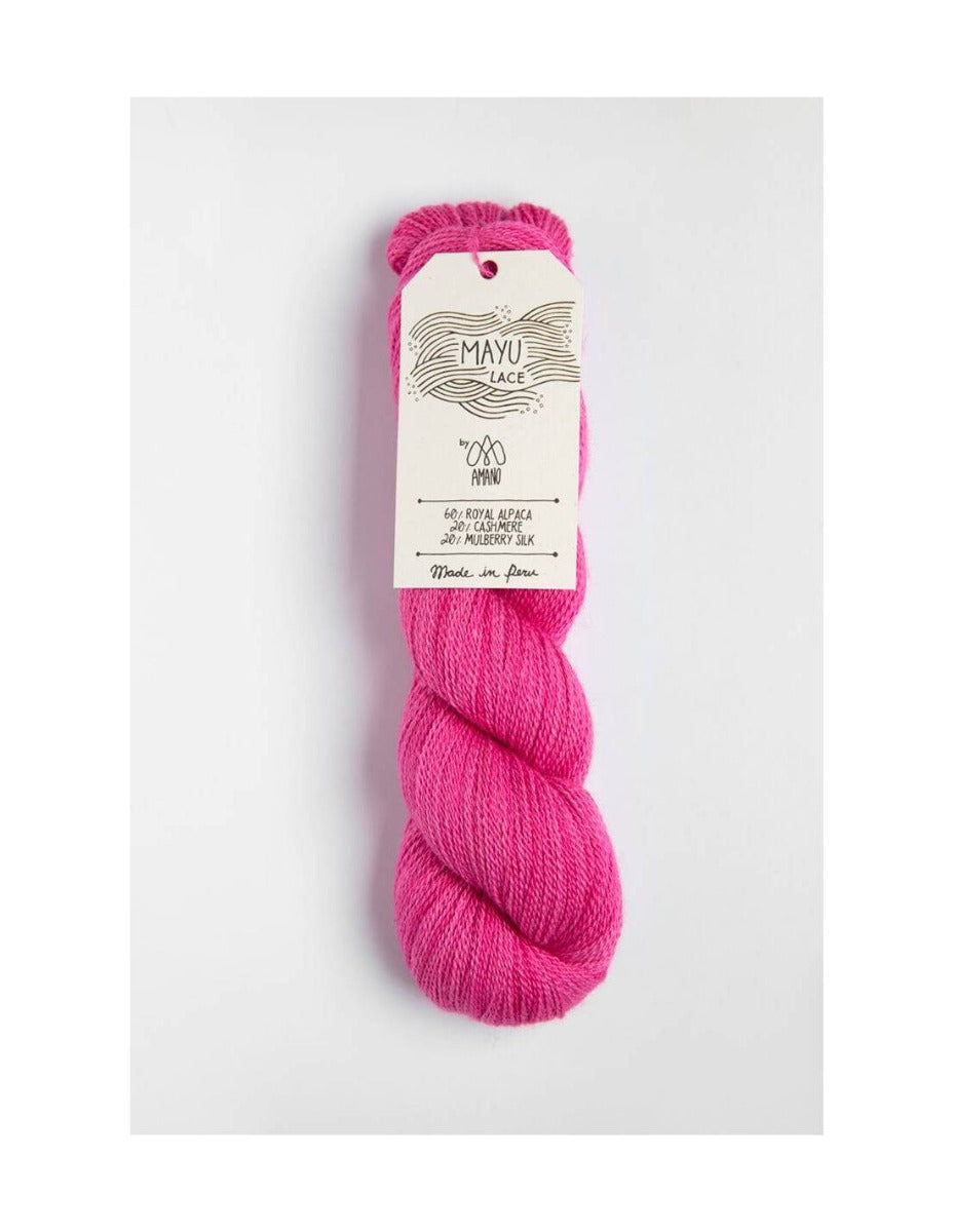 Amano Mayu Lace - Orchid (Color #2128) - FULL BAG SALE (5 Skeins)