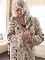 A Berroco Hearthside Pattern - Meader Cardigan (PDF)