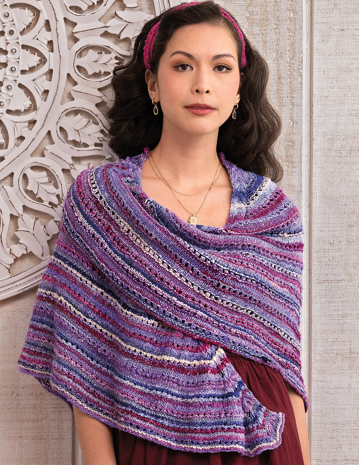 A Noro Mebuki Pattern - Interval Shawl (PDF)
