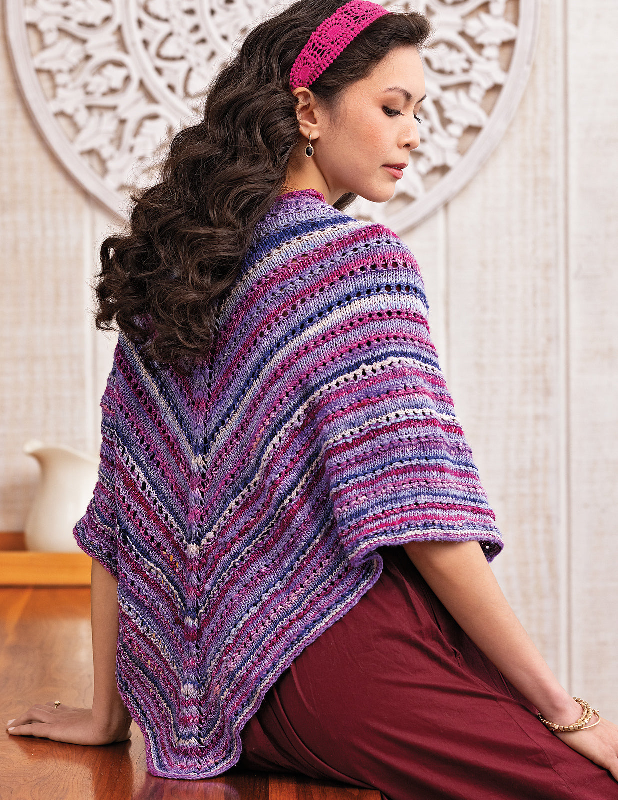 A Noro Mebuki Pattern - Interval Shawl (PDF)