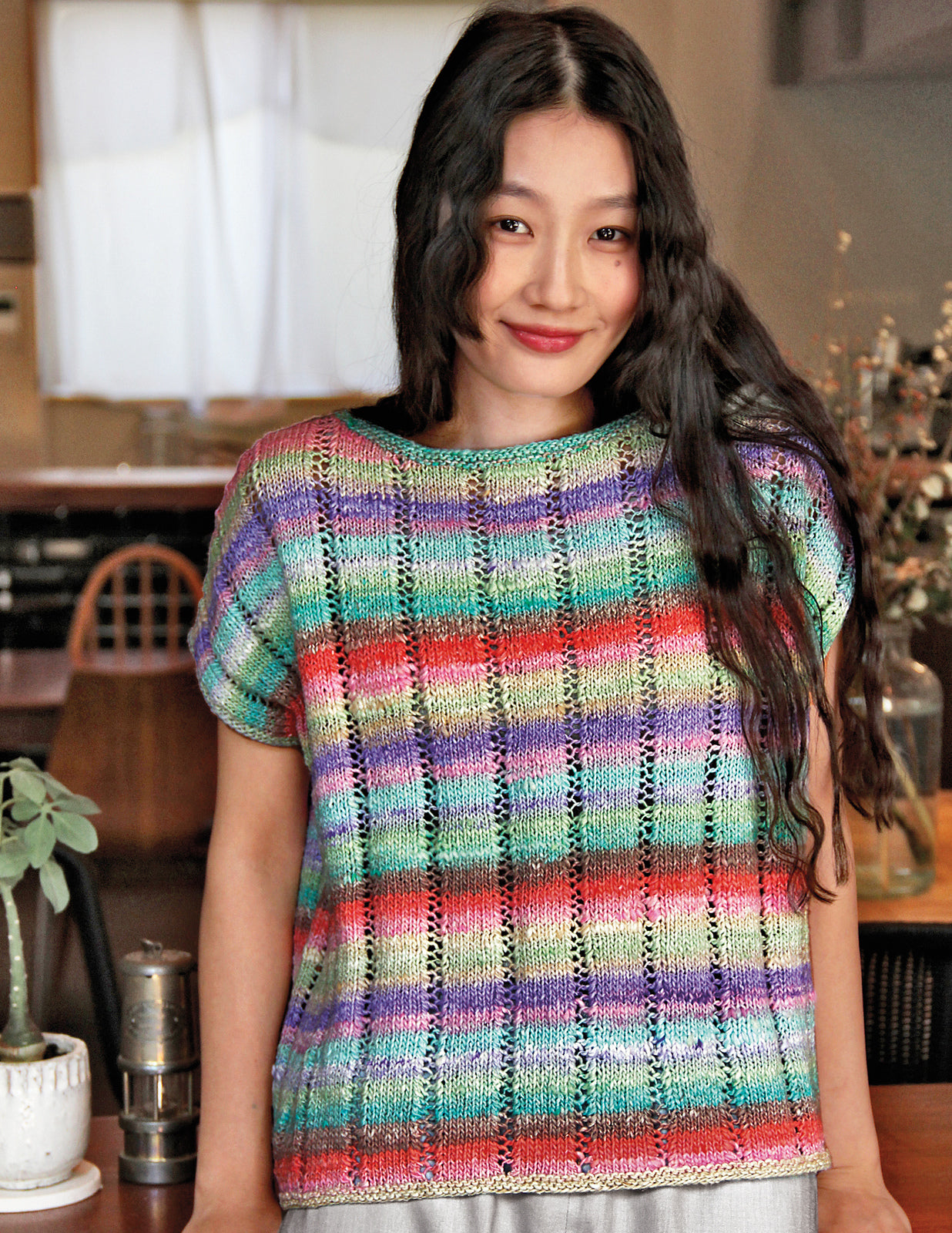 A Noro Mebuki Pattern - Mistral Tee (PDF)