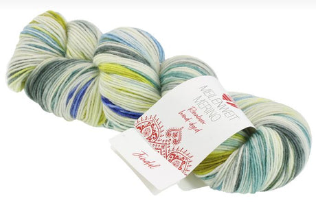 Lana Grossa Meilenweit Merino Rainbow Hand-Dyed Limited Edition - Jindal (Color #7004) 44% Off Sale at Little Knits