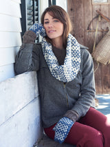 A Berroco Mercado Pattern - Asawa Cowl & Mittens (PDF)