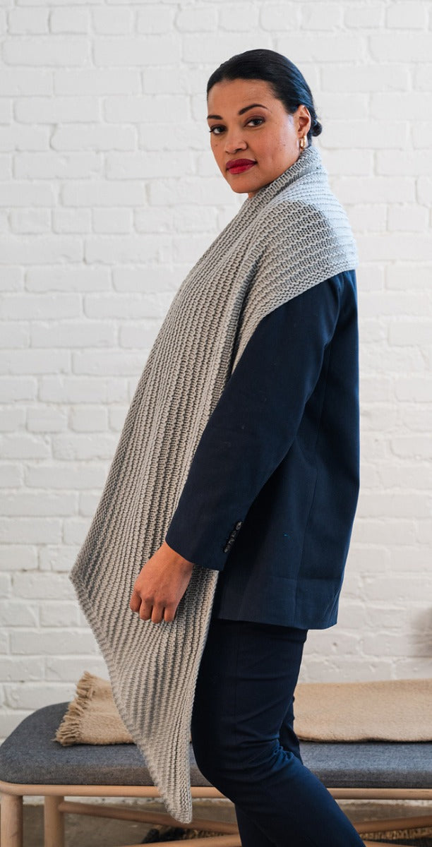 A Berroco Merino 401 Pattern - Cantilever Scarf (PDF)