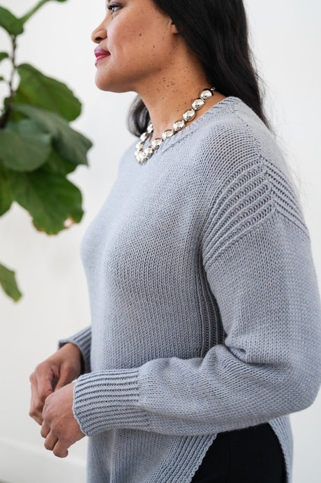 A Berroco Merino 401 Pattern - Pilaster Sweater (PDF)