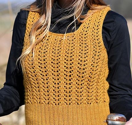 A Juniper Moon Farm Stargazer Pattern - Merrit Vest (PDF File)