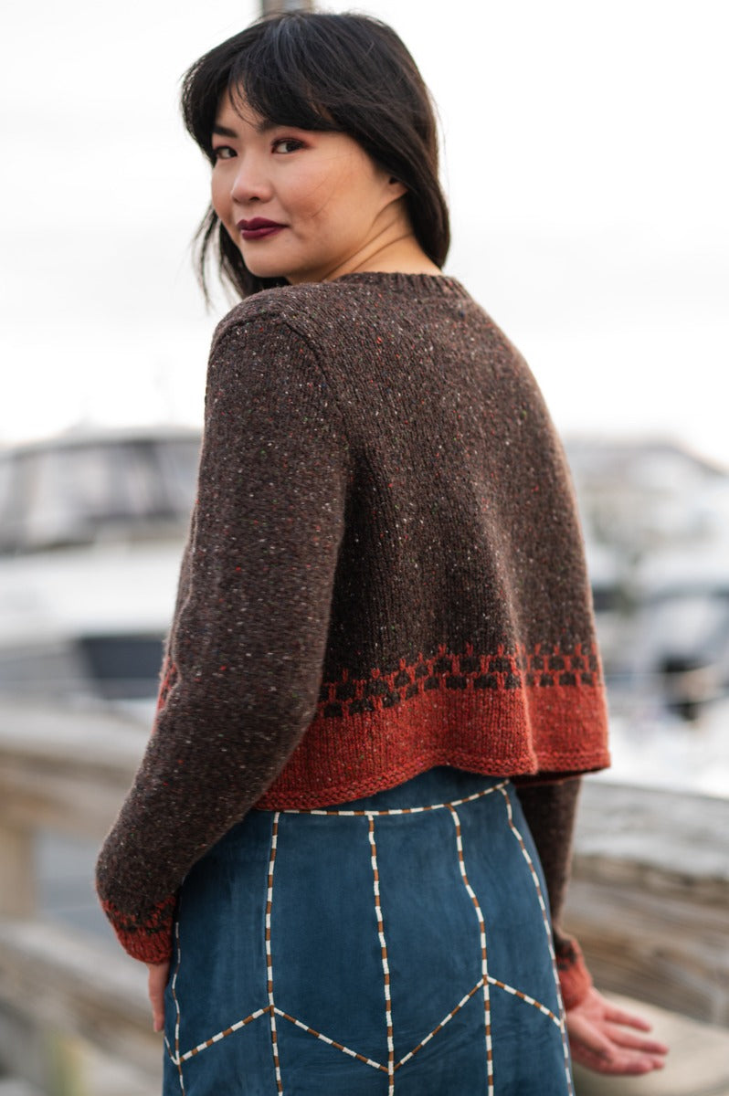 A Berroco Millstone Tweed Pattern - Cassatt Sweater (PDF)