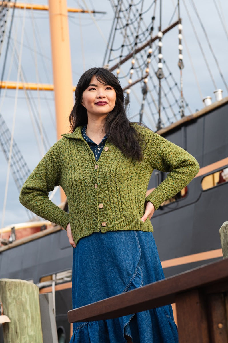 A Berroco Millstone Tweed Pattern - Graves Sweater (PDF)