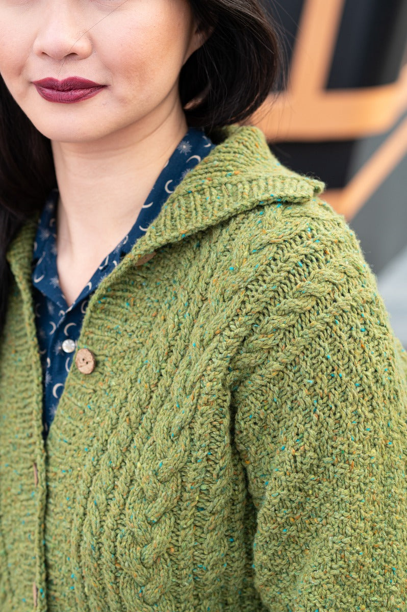 A Berroco Millstone Tweed Pattern - Graves Sweater (PDF)