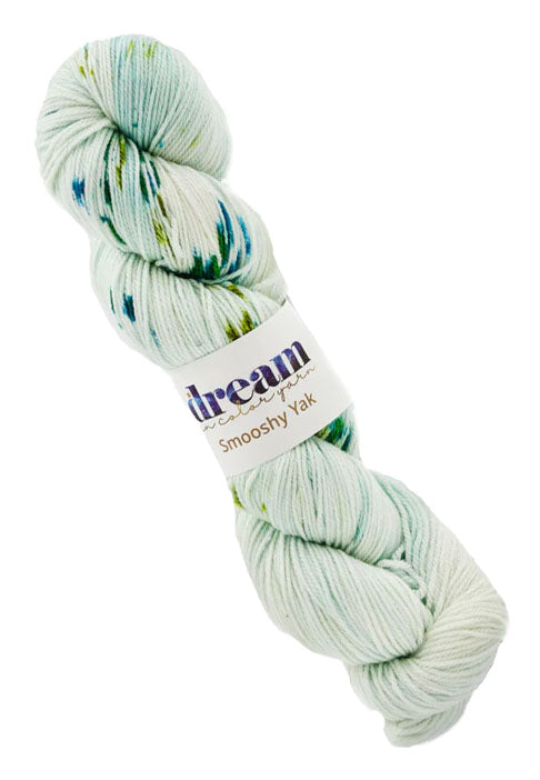 Dream in Color Smooshy Yak - Mint Drop (Color #578) - THREE SKEINS