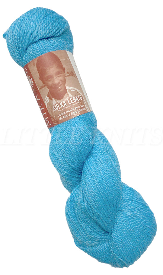 Mirasol Sulka Legato - Forget Me Not (Color #34) - FULL BAG SALE (5 Skeins)