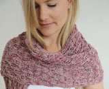 Misty Falls Wrap - Free with Purchase of 2 or More Skeins of Rustic Silk (PDF File)