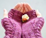 Simply Cabled Mitts by Tribble Knits