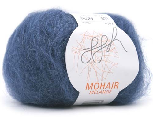 GGH Mohair Melange - Navy Melange (Color #09)