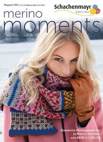 Schachenmayr Merino Moments 18 - Out of Print 15 Beautiful Arne & Carlos Patterns - FREE SHIPPING WITH PURCHASES OF THIS BOOK (Contiguous U.S. Only)