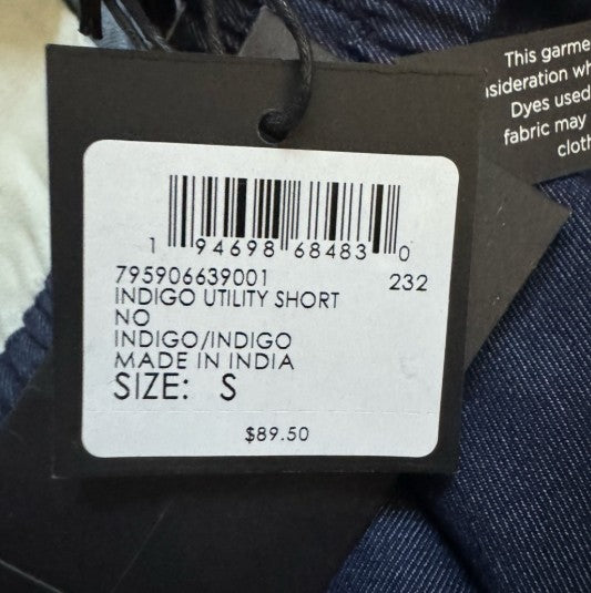 NWT Club Monaco Indigo Utility Short Size S