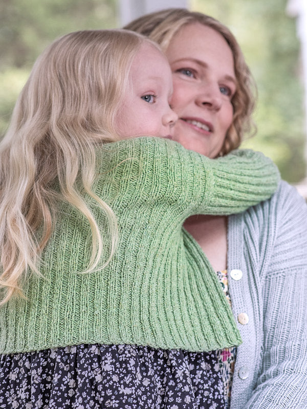 A Berroco Remix Light Pattern - Montreal Children's Cardigan (PDF)