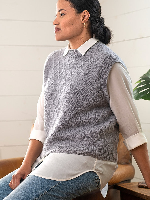 A Berroco Talara Pattern - Morel Vest (PDF)