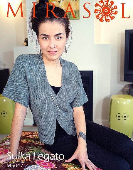 A Mirasol Pattern - Moss Stitch Jacket (PDF)