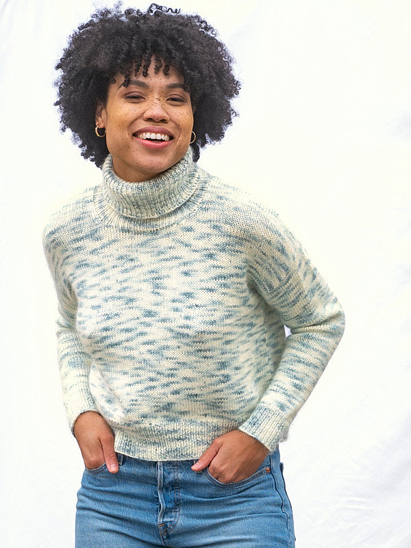 A Berroco Fika & Aerial Pattern - Mount Airy Pullover (PDF)
