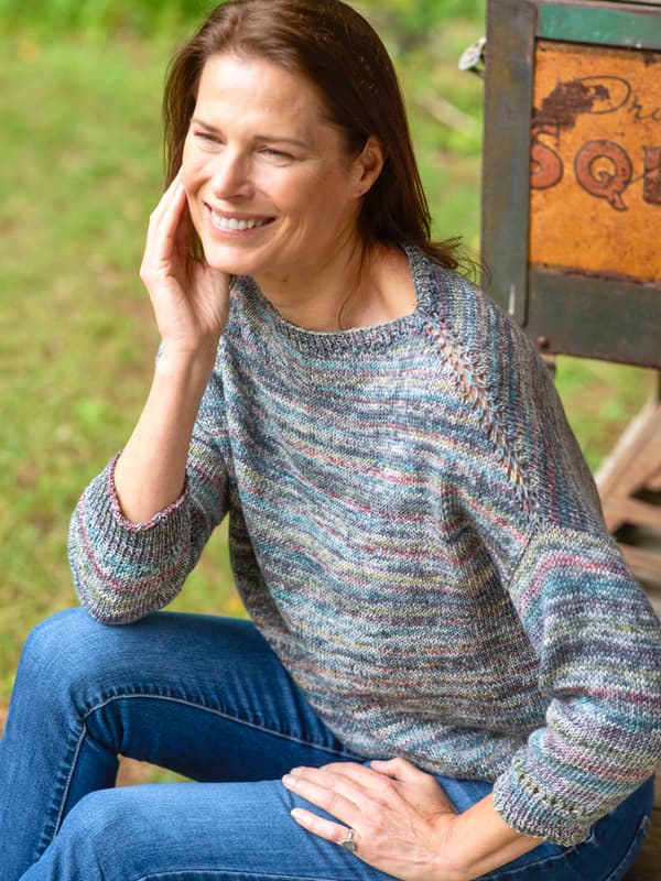 A Berroco Spree Pattern - Moval Pullover (PDF)