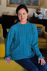 A Trendsetter Wish Pattern - Moving Rib Pullover (#5900W) (PDF)