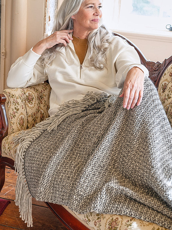 A Berroco Hearthside Pattern - Mowbray Throw (PDF) – Little Knits