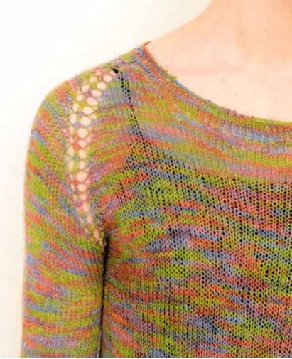 Muscari Raglan - FREE with Purchases of 2 or More Skeins of Exquisite Lace (PDF File)