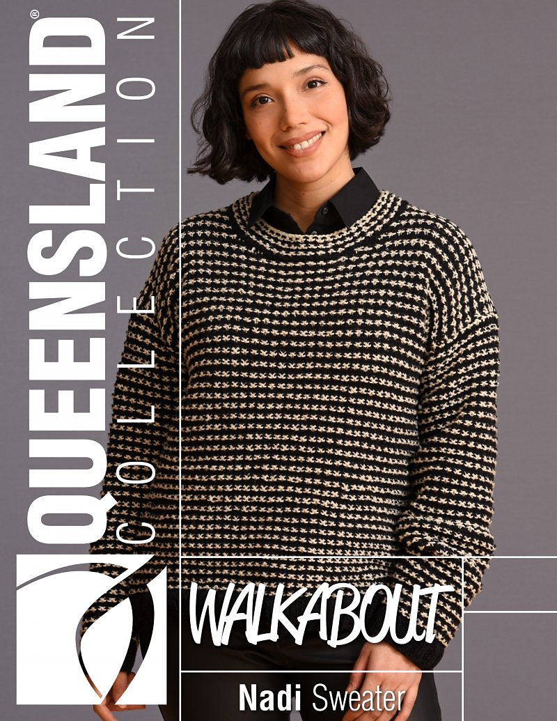 A Queensland Walkabout Pattern - Nadi Sweater (PDF)